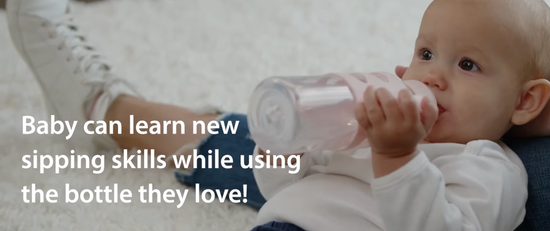 Dr. Brown’s® Milestones™ Narrow Sippy Bottle