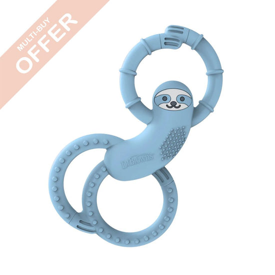 Dr Brown's Flexees Sloth Teether - Blue