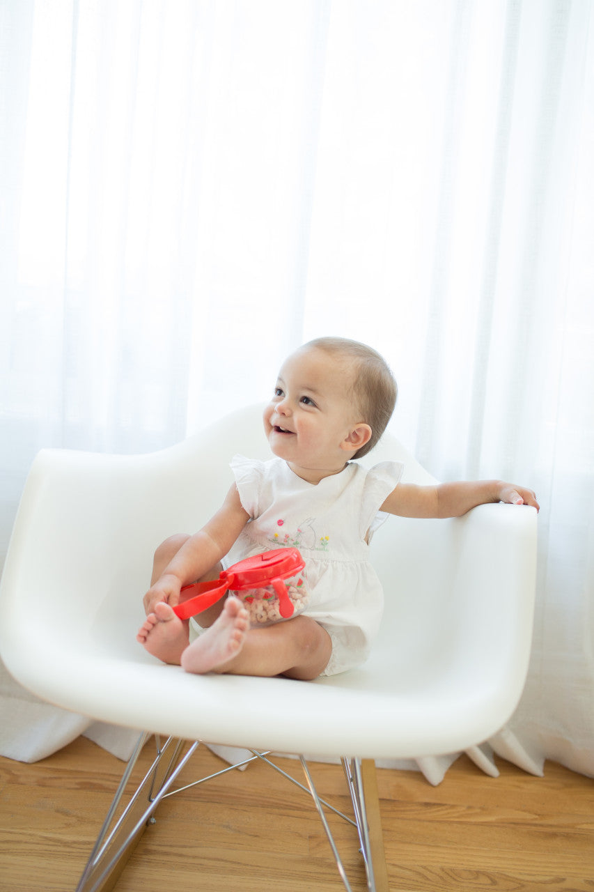 Dr Brown's Toddler Snack Cup - Red, Watermelon