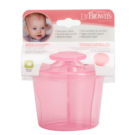 Dr Brown's Milk Powder Dispenser Pink